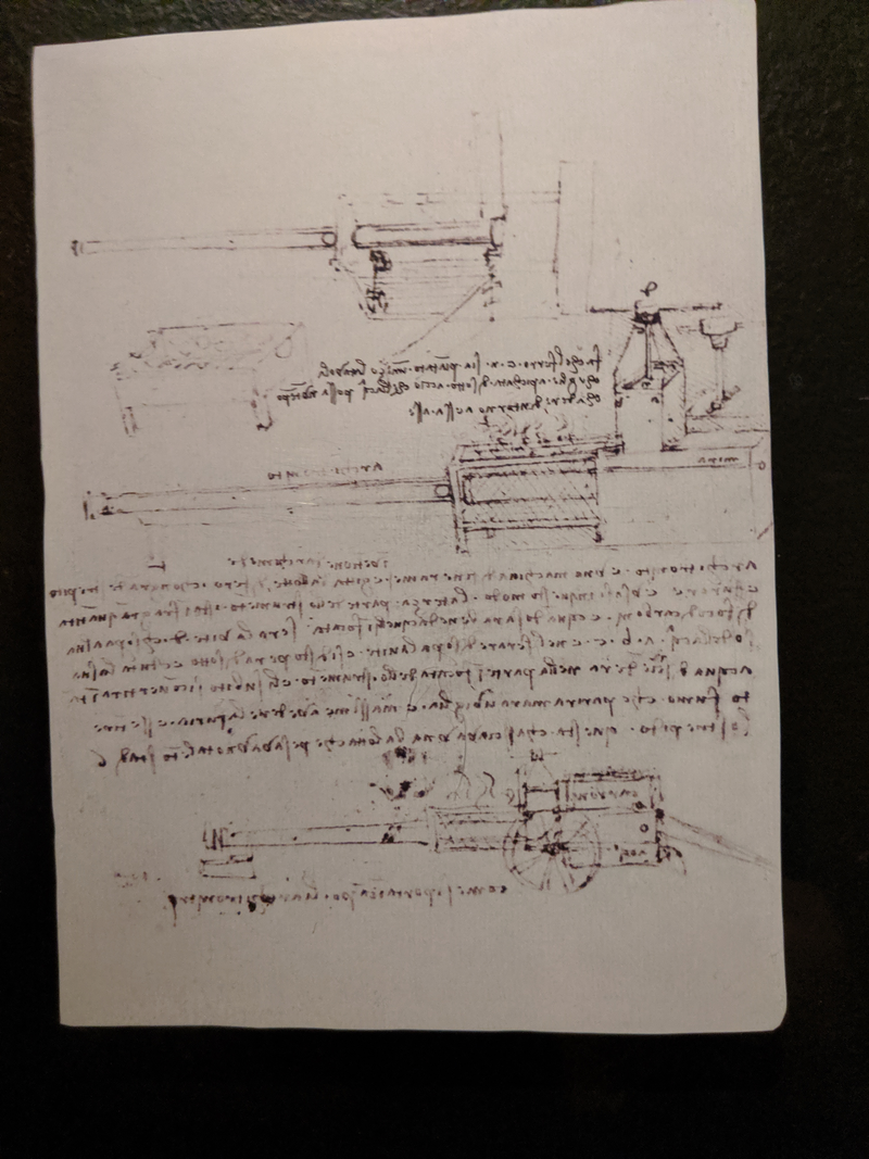 Illustration for article titled Pictures from the Reagan Library: The da Vinci Exhibit